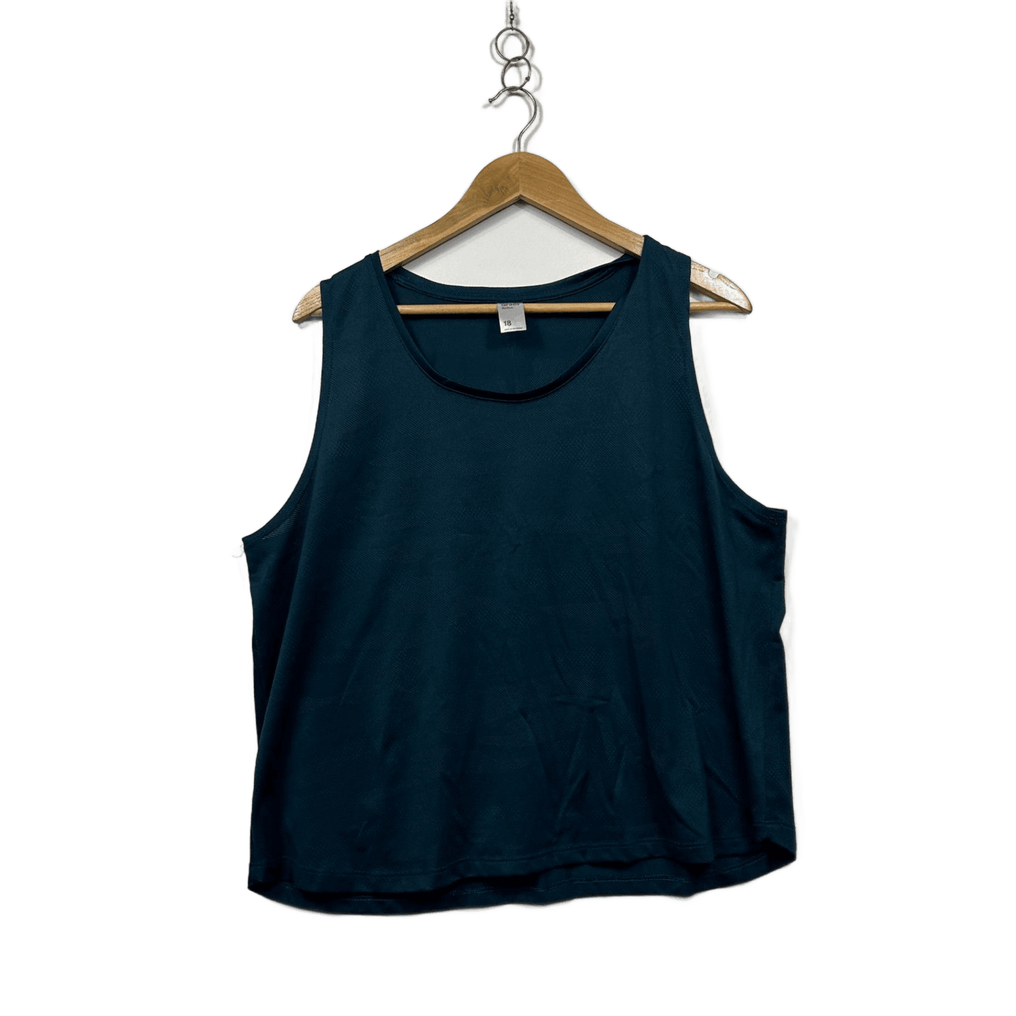 Anko Active Teal Sleeveless Tank Top Size 18