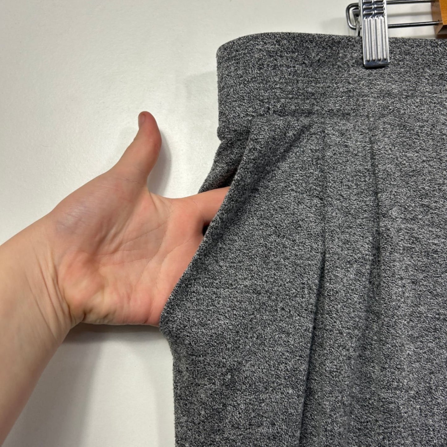 Belle Curve Women's Grey Pockets Loungewear Casual Pants Size 20