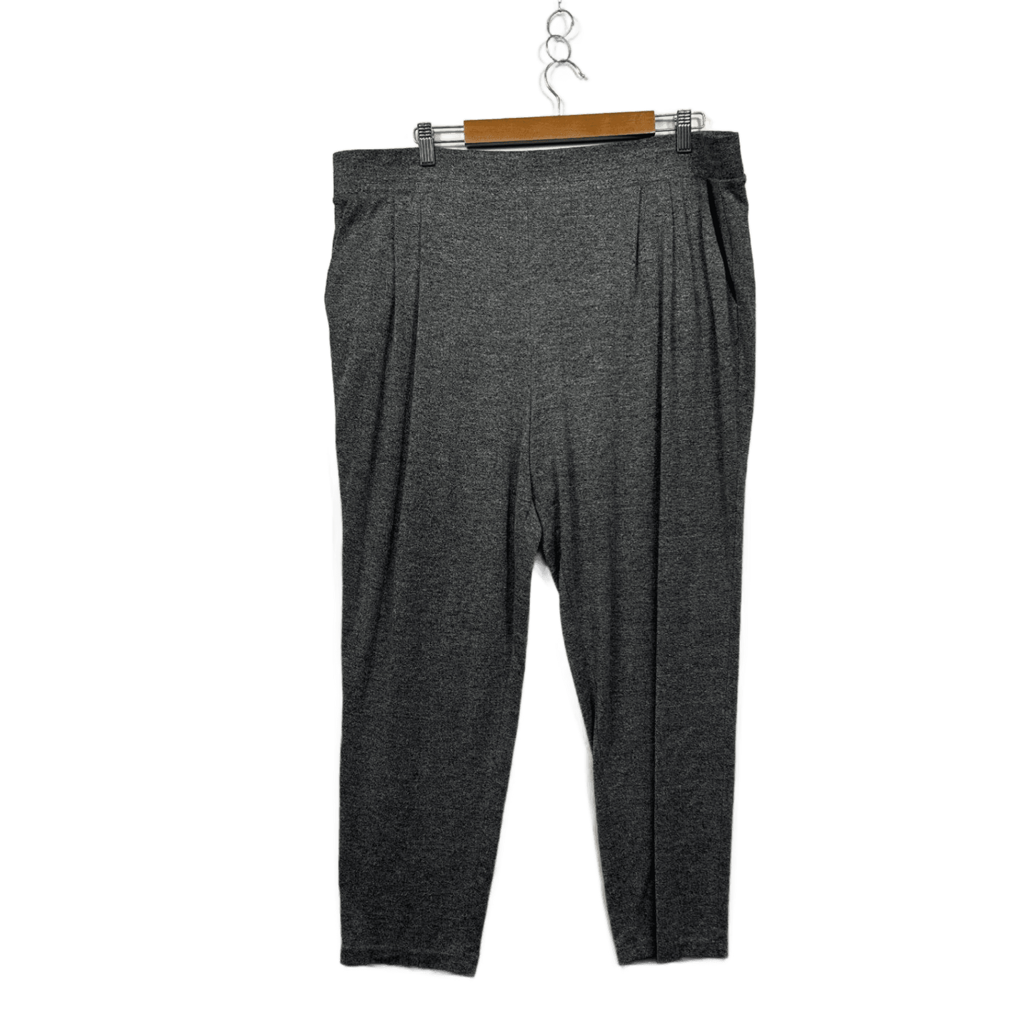 Belle Curve Women's Grey Pockets Loungewear Casual Pants Size 20