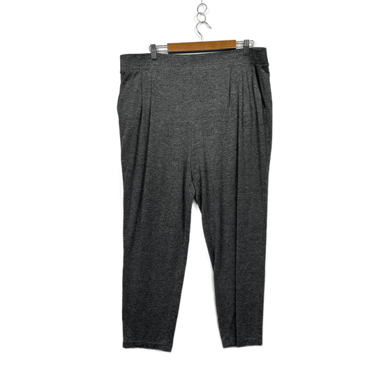 Belle Curve Women's Grey Pockets Loungewear Casual Pants Size 20