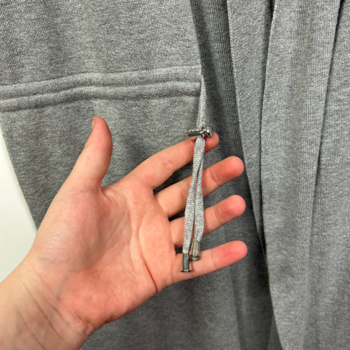 Rockmans Longline Grey Open Front Sleeveless Knit Vest Top Cardigan Size XL