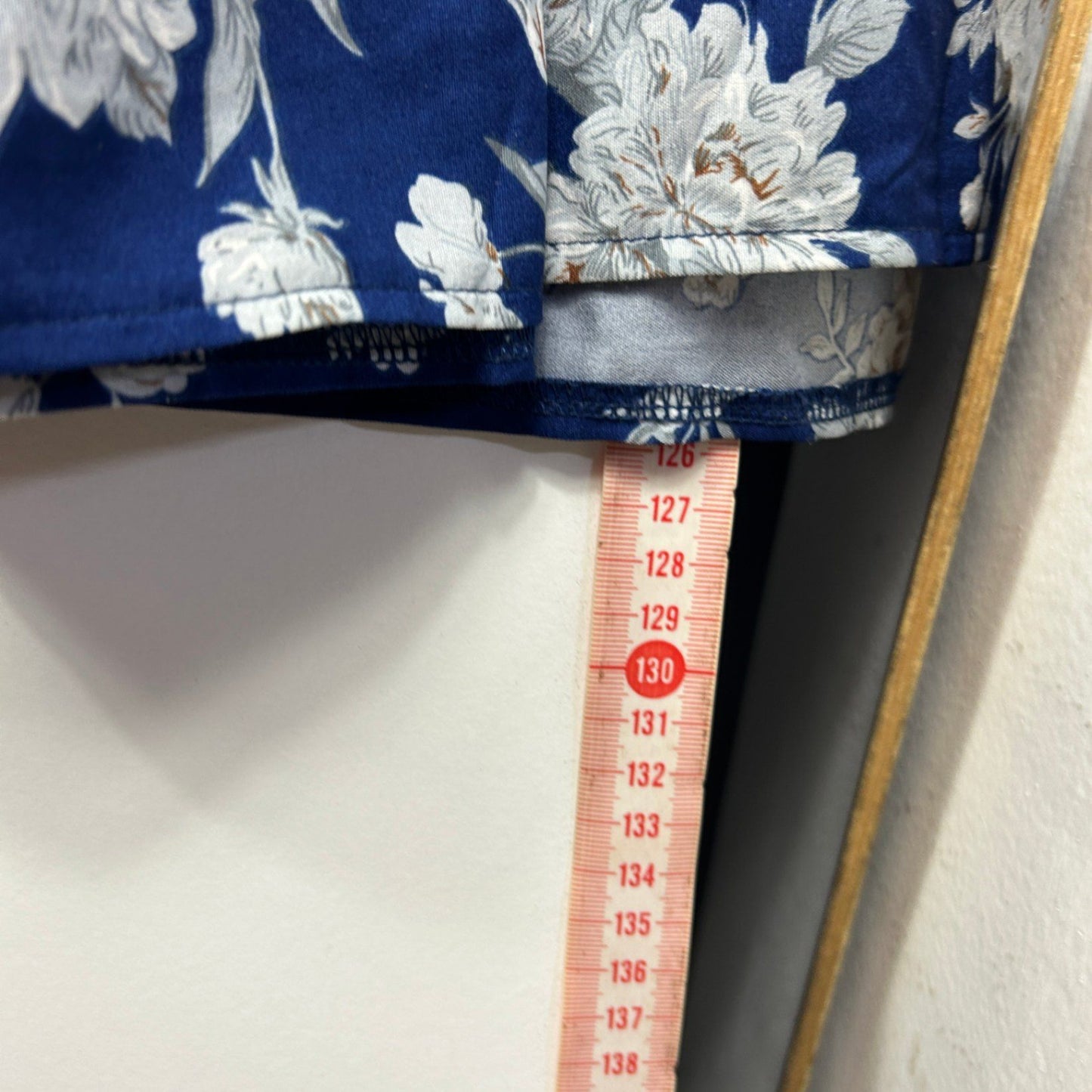 Shein Womens Blue Floral Short Sleeve Maxi Dress Size 5XL