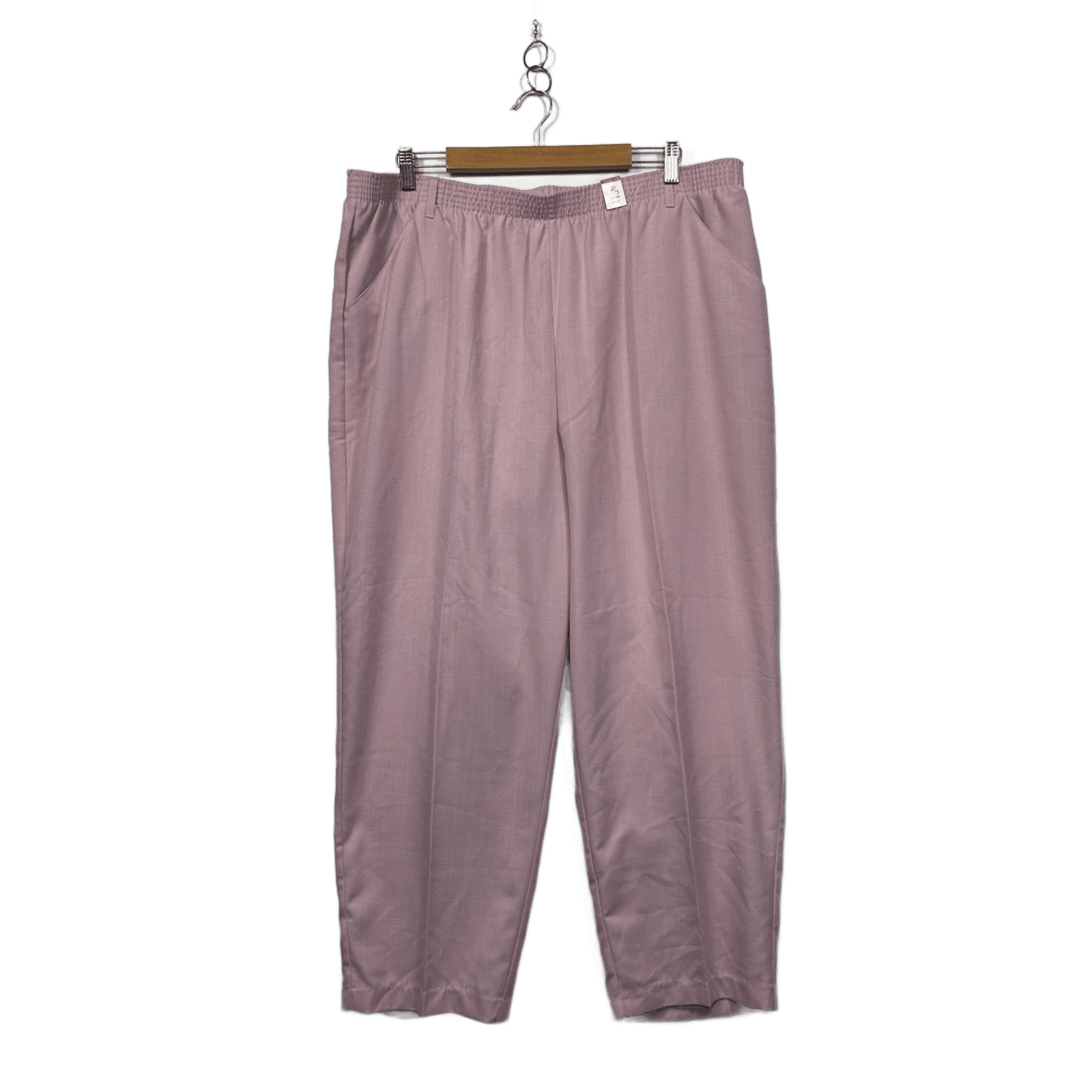 Millers Smart Pants Blush Pink Size 22 Short Leg Elastic Waist