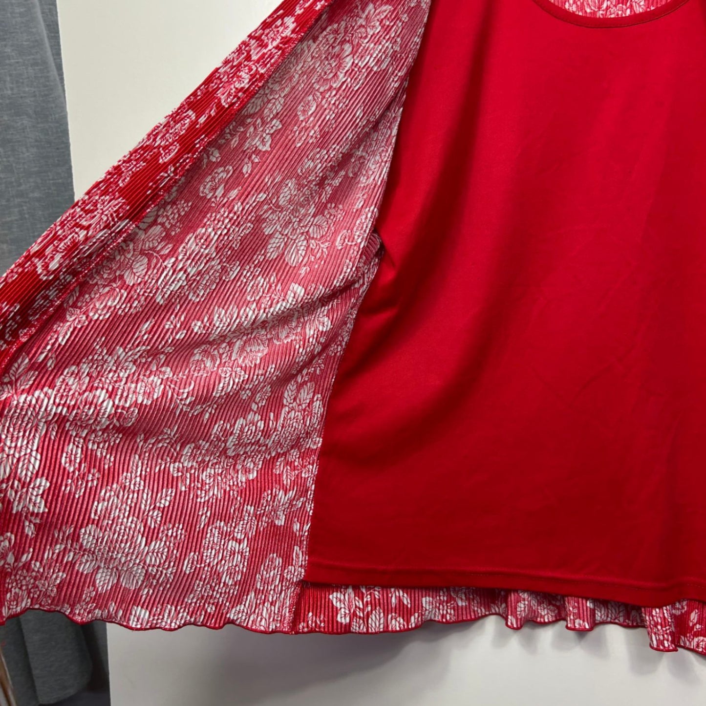 Millers Womens Red Floral Short Sleeve Top Blouse Size 16