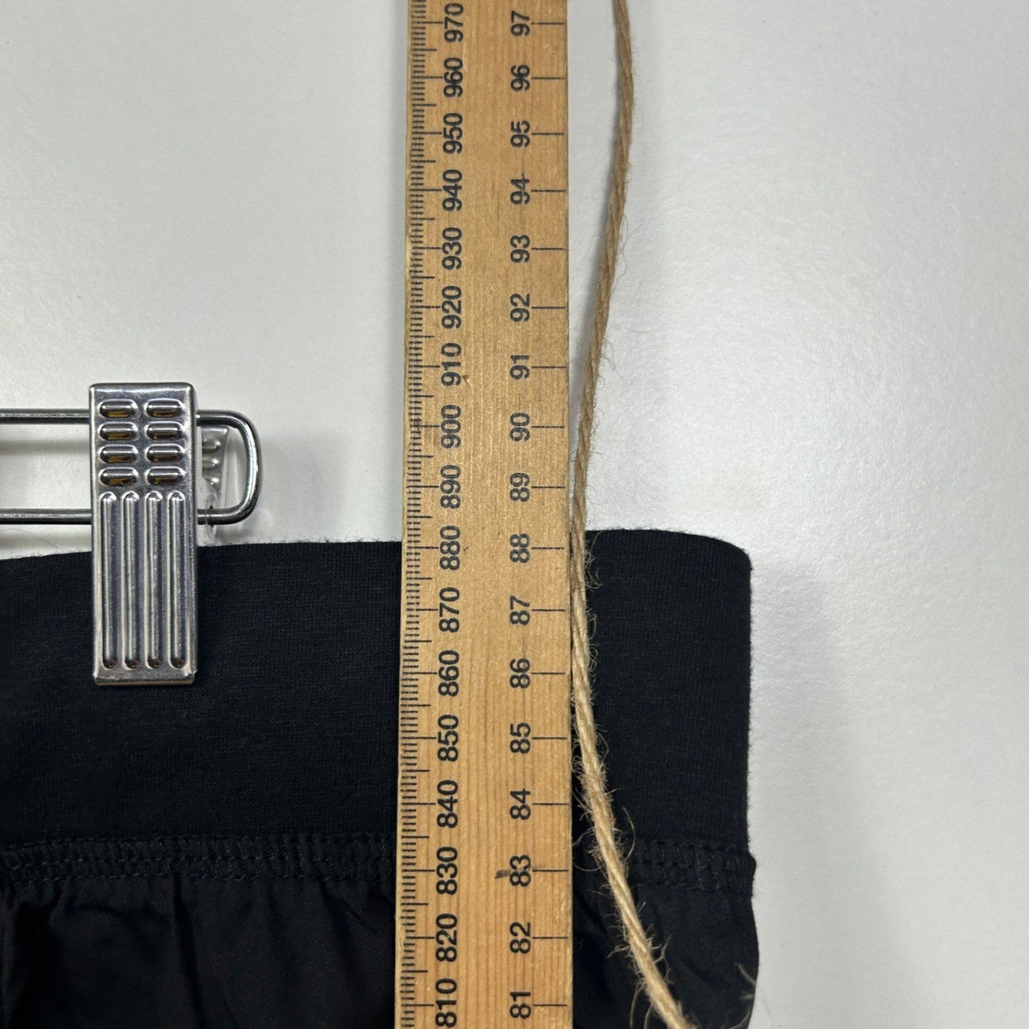 Now Plus Black Pockets Cropped Pants Size 22