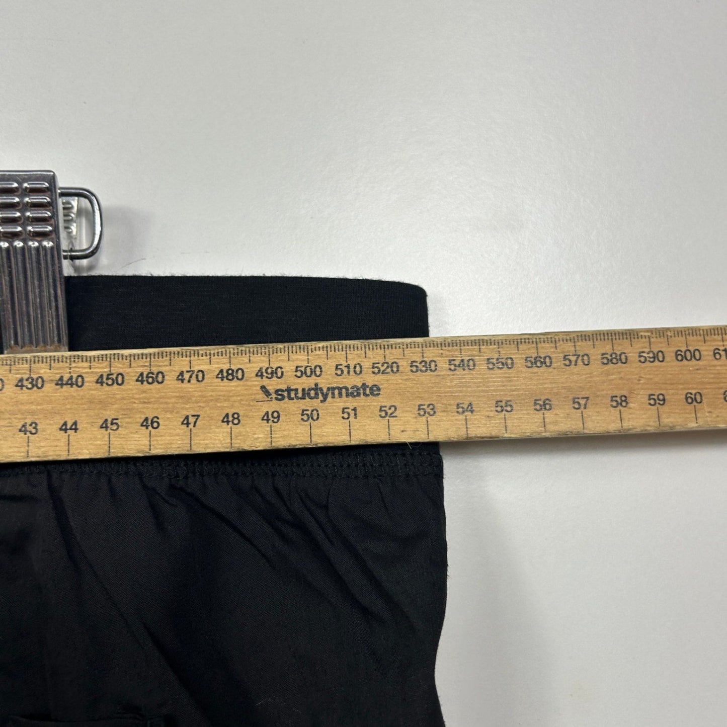 Now Plus Black Pockets Cropped Pants Size 22