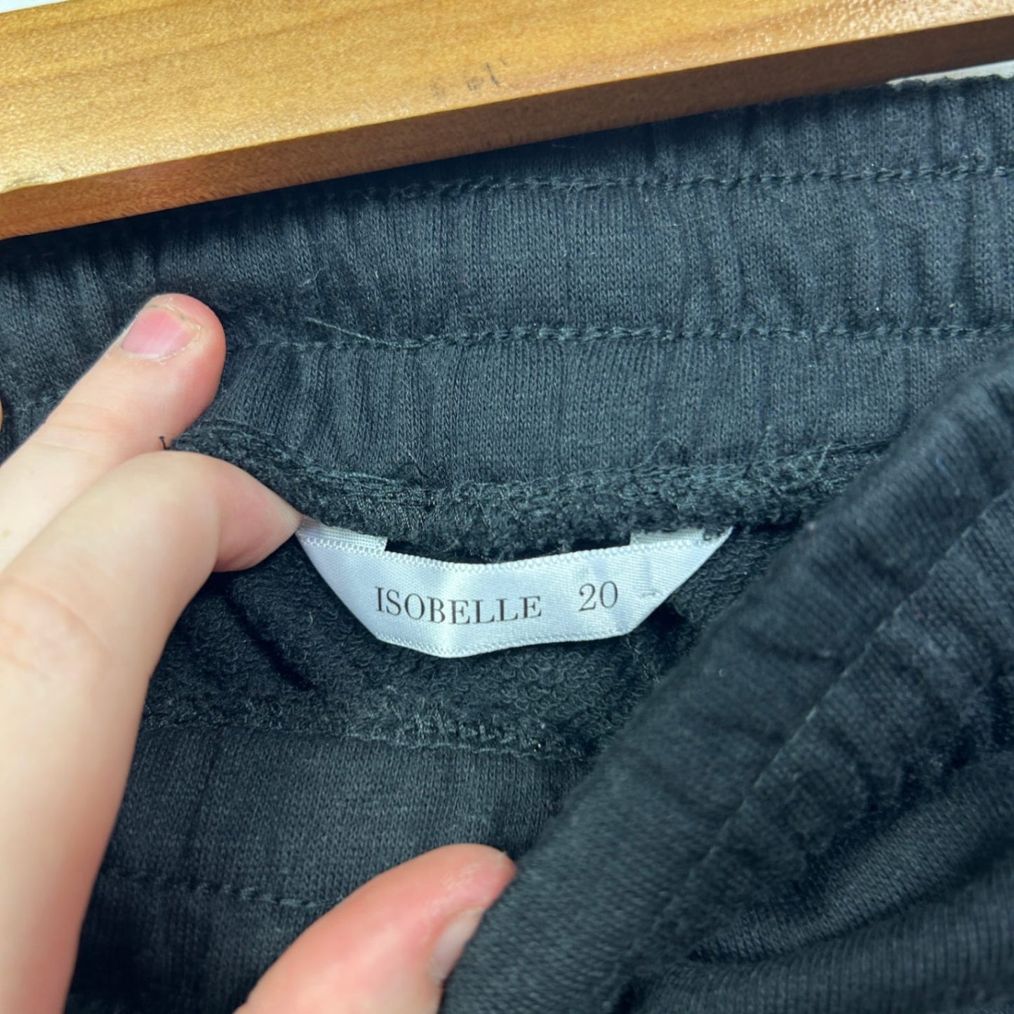 Isobelle Black Relaxed Pockets Pull-on Casual Shorts Size 20