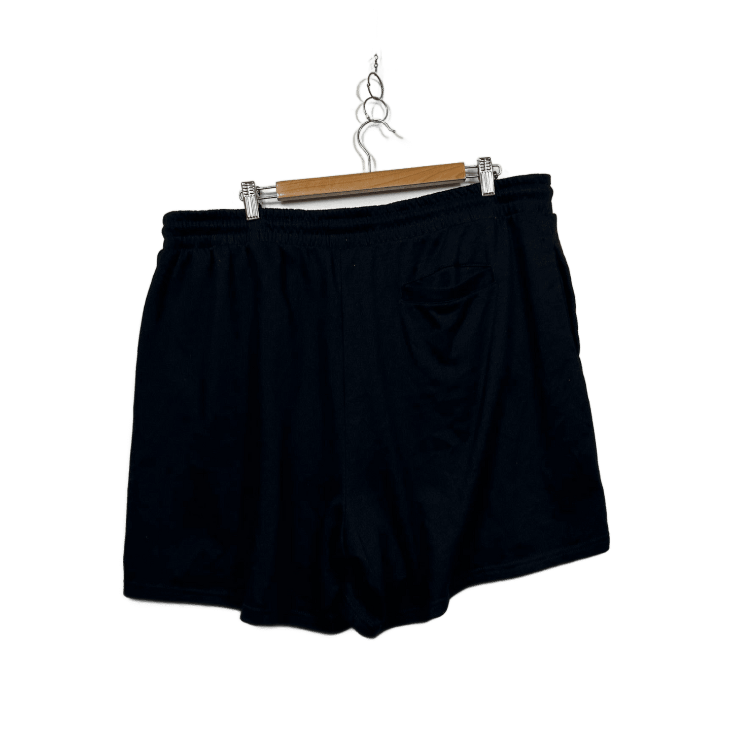 Isobelle Black Relaxed Pockets Pull-on Casual Shorts Size 20