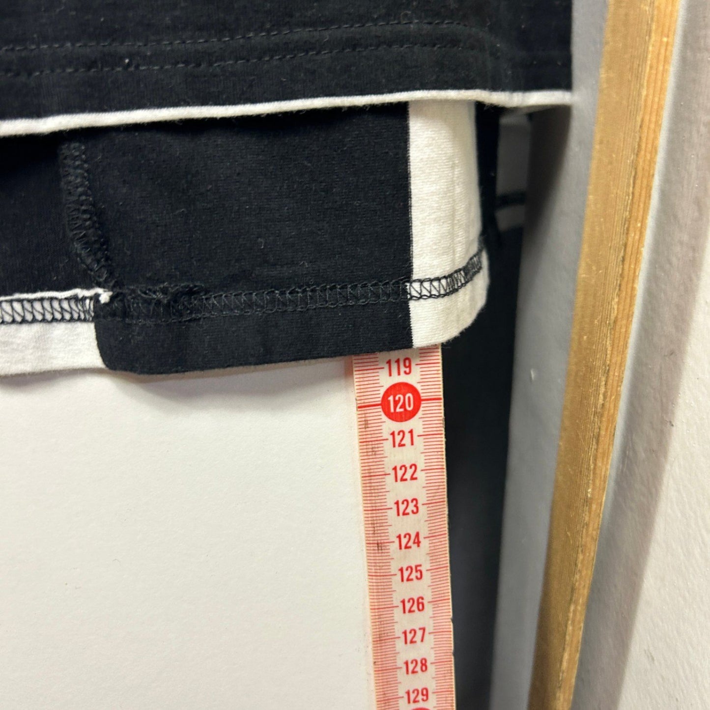 Soolinen Black White Striped Love Sleeve Kaftan Size 16 - 18 (Fault -Marks )