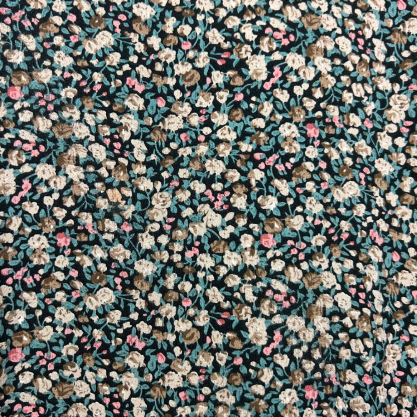 Miracle Multicoloured Floral Long Sleeve Smock Dress Size 14