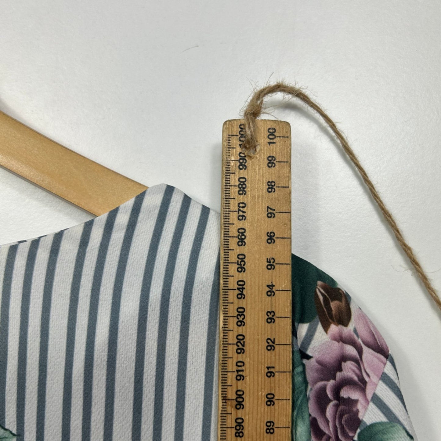 Tulips Womens Shift Striped 3/4 Sleeve Dress Size 18