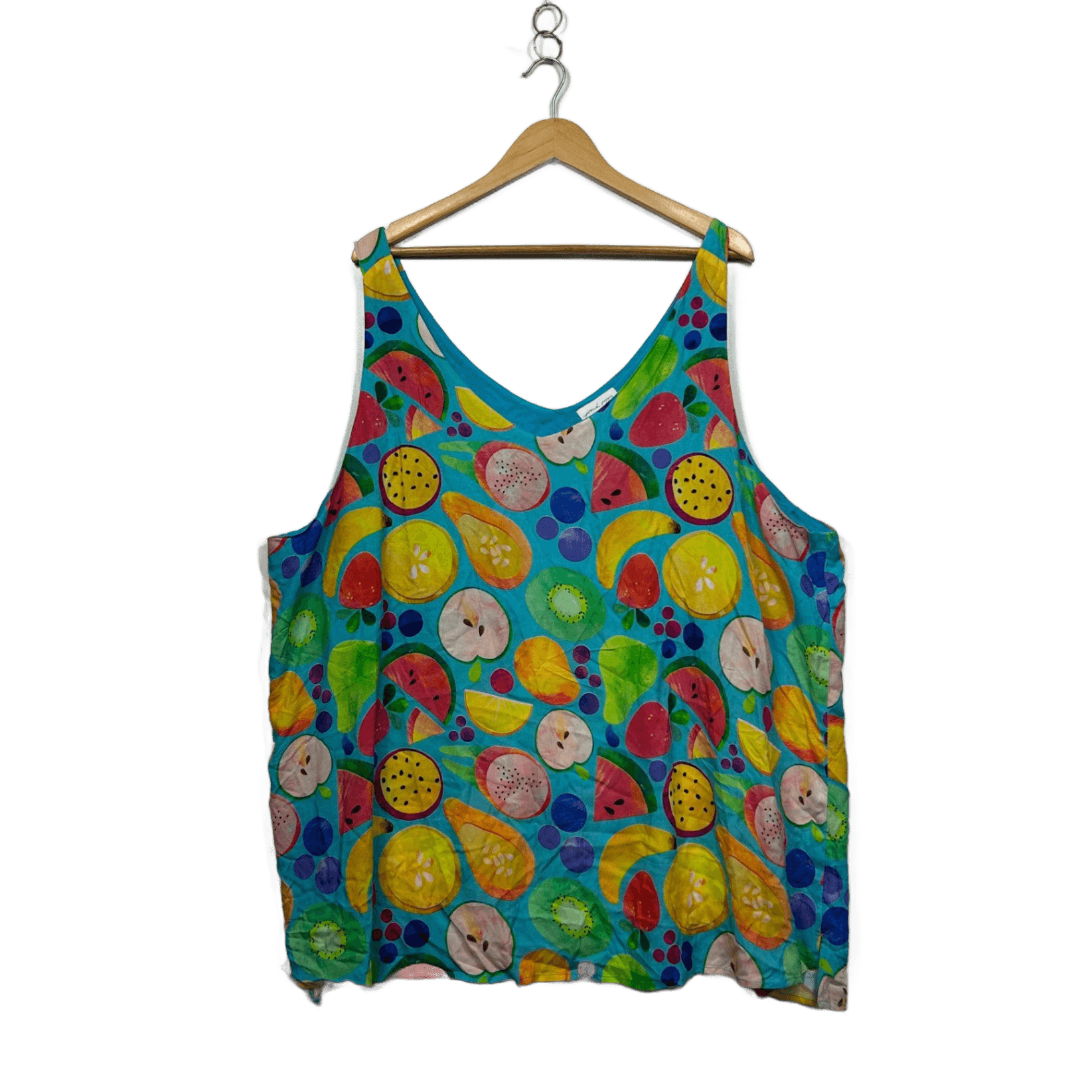 Proud Poppy Multicoloured Fruit Salad Sleeveless Tank Top Size 28