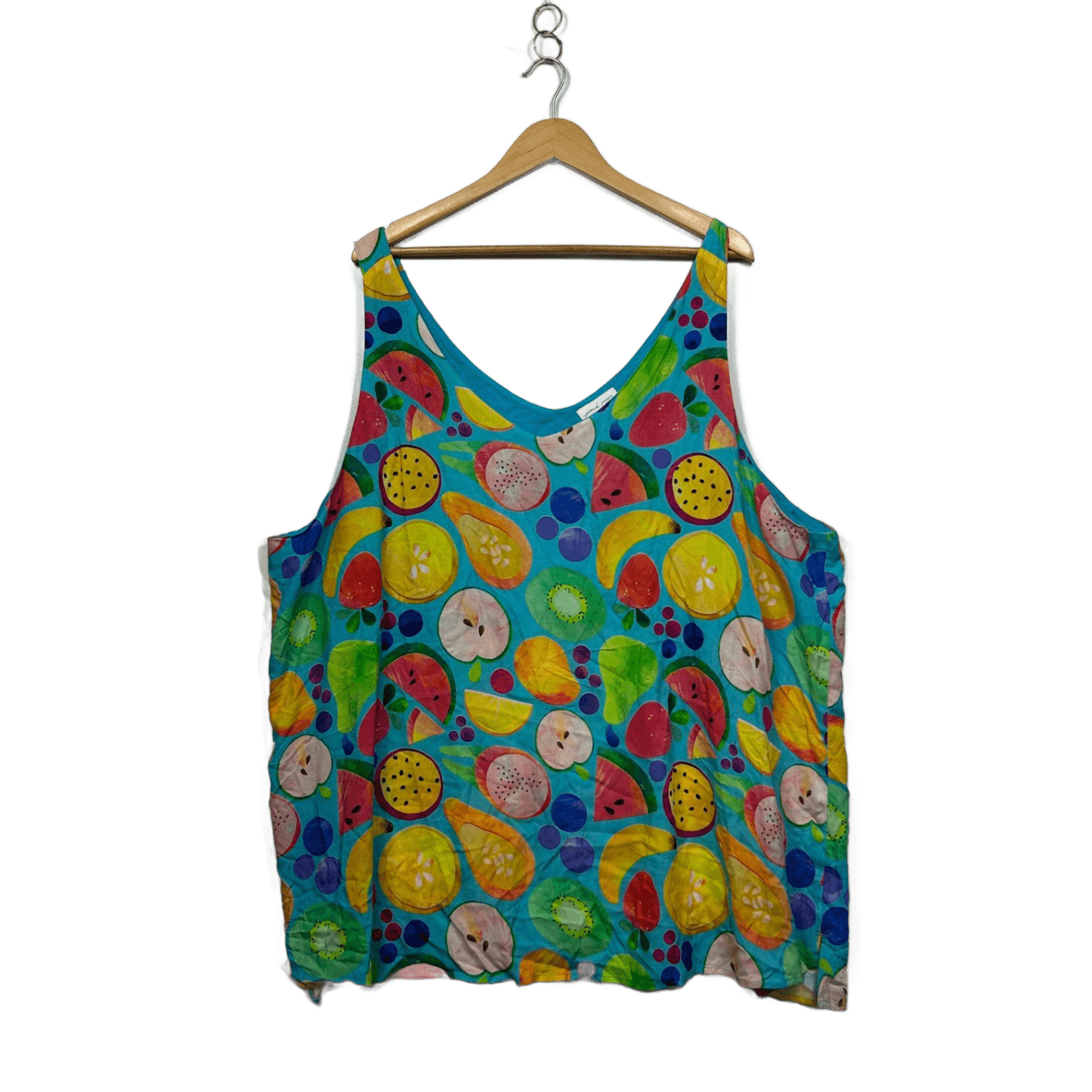 Proud Poppy Multicoloured Fruit Salad Sleeveless Tank Top Size 28