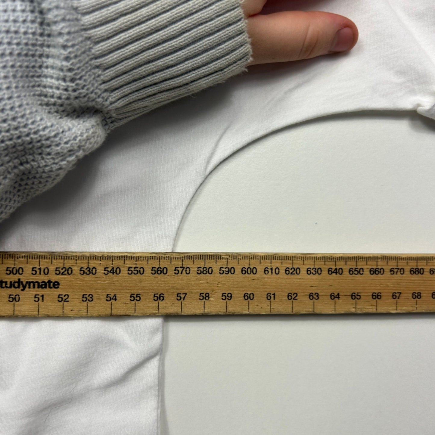 Trenery White Short Sleeve Round Neck Casual Top Size XL