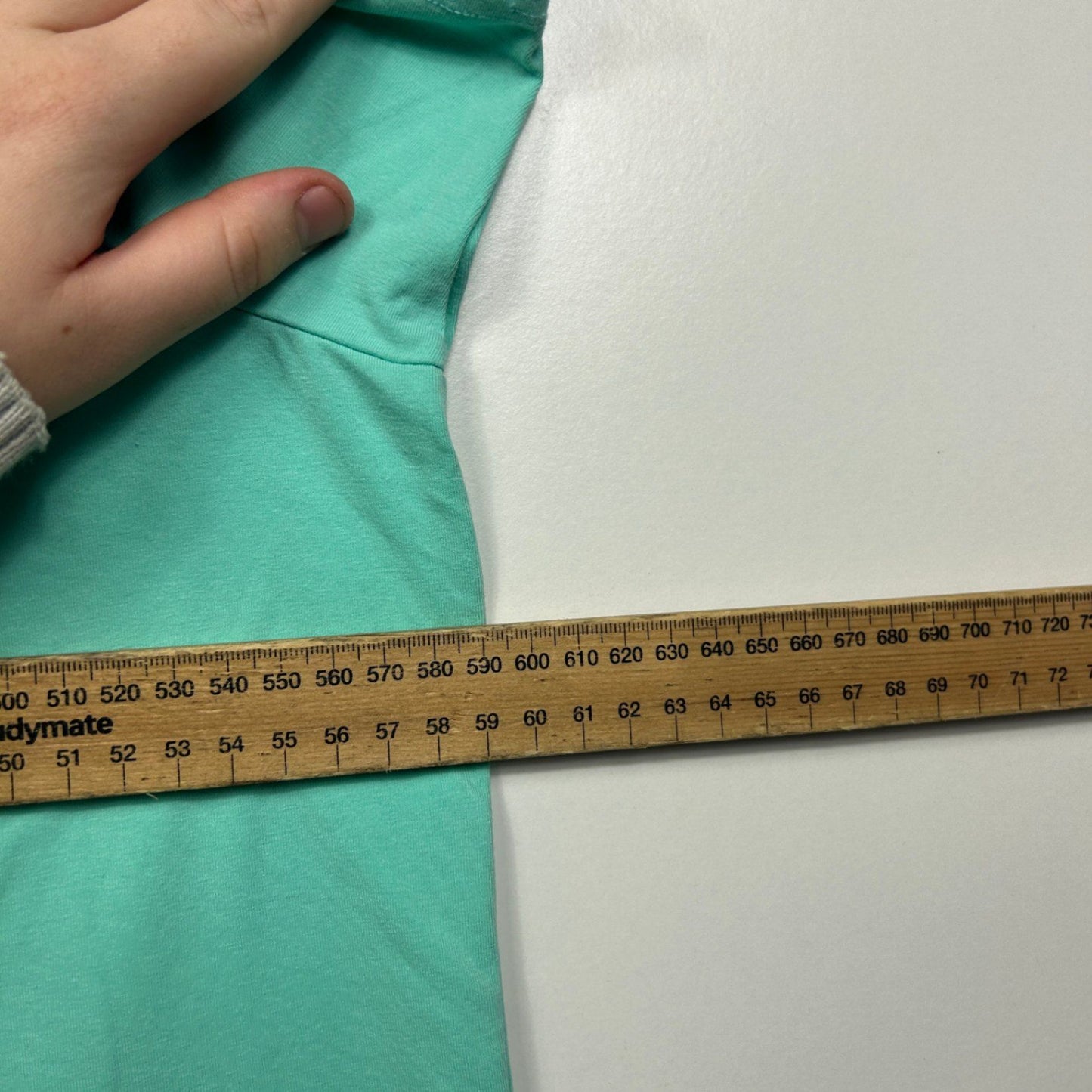 Victoria Hill Blue Cotton Short Sleeve Tshirt Casual Top Size 18