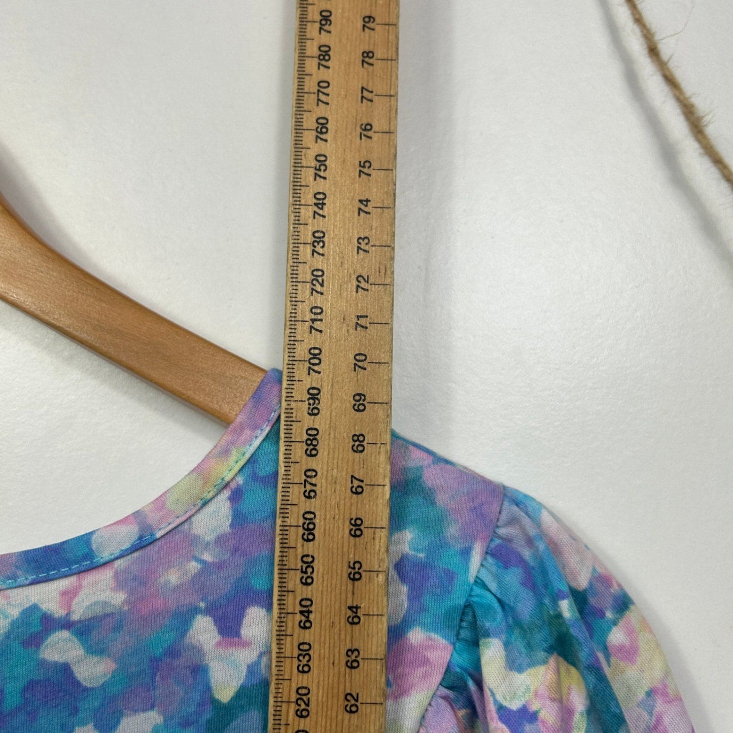 Suzanne Grae Blue Short Sleeve Top Size XL