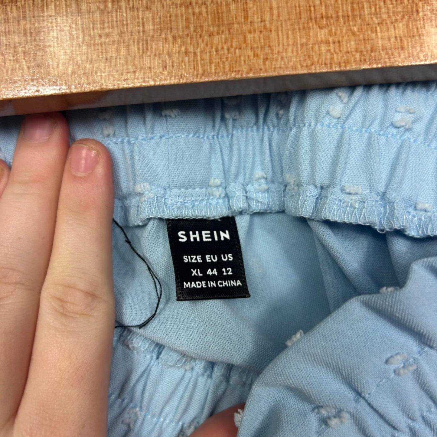 Shein Womens Blue Mini Skirt Size XL