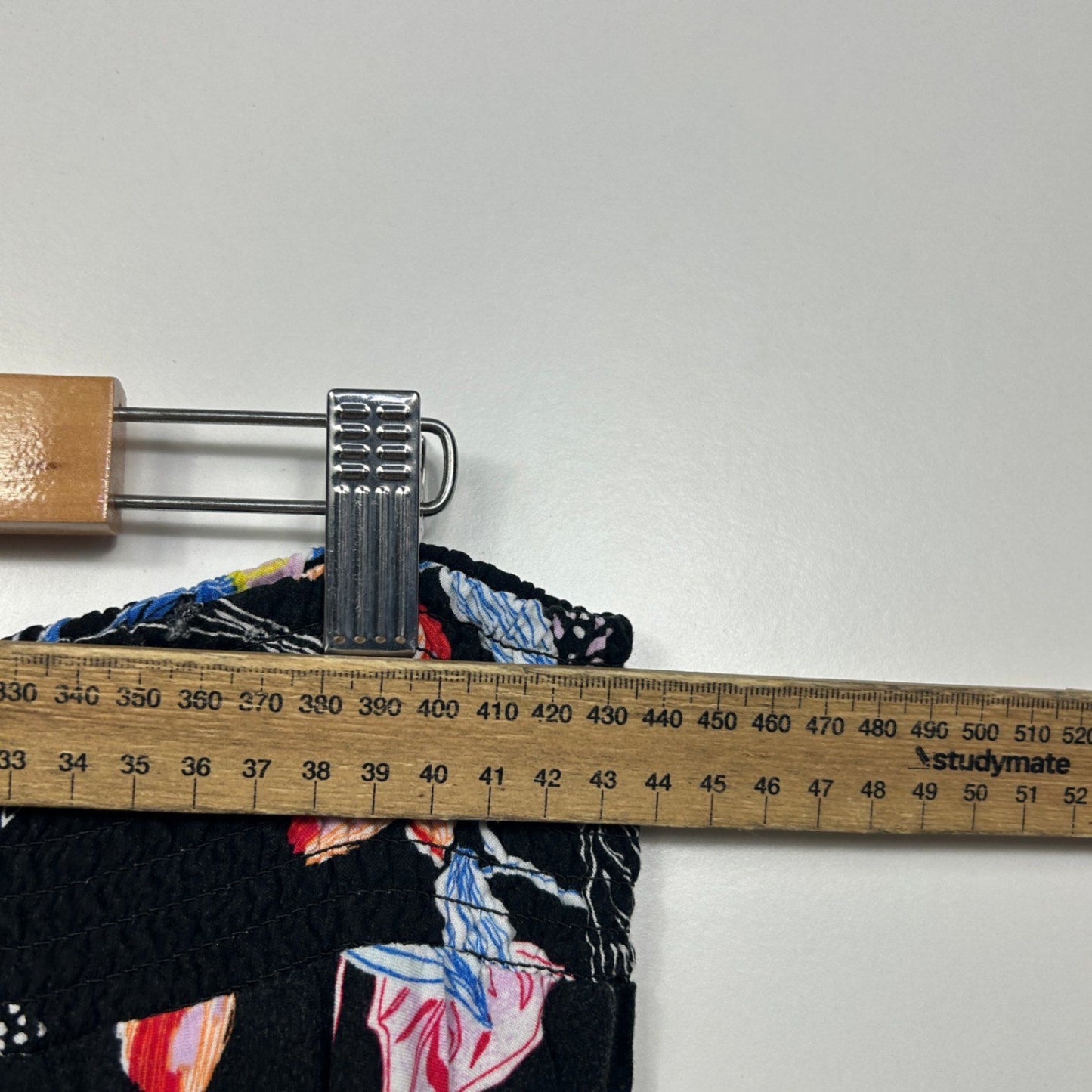 Millers Womens Black Multicolour Handkerchief Hem Skirt Size 2XL