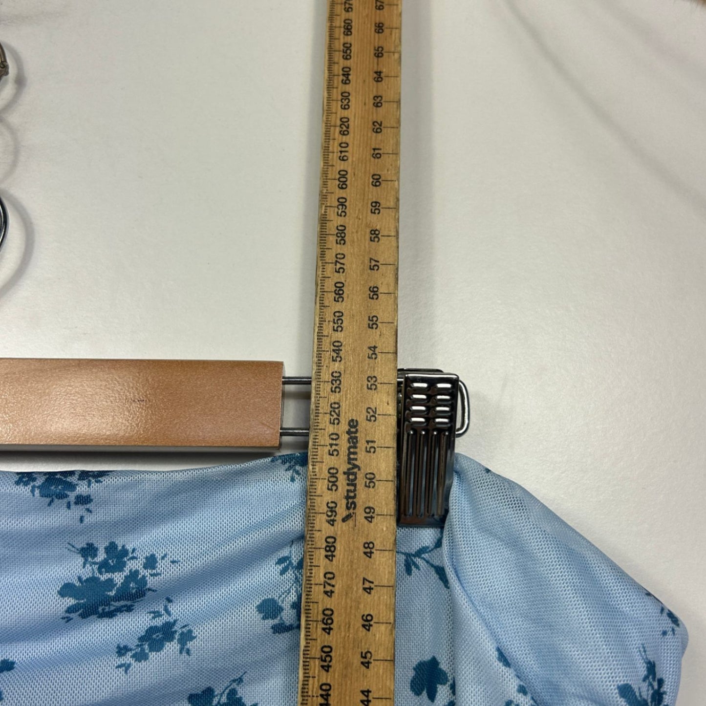 SHEIN Mini Skirt Blue Floral Mini Skirt Size 20