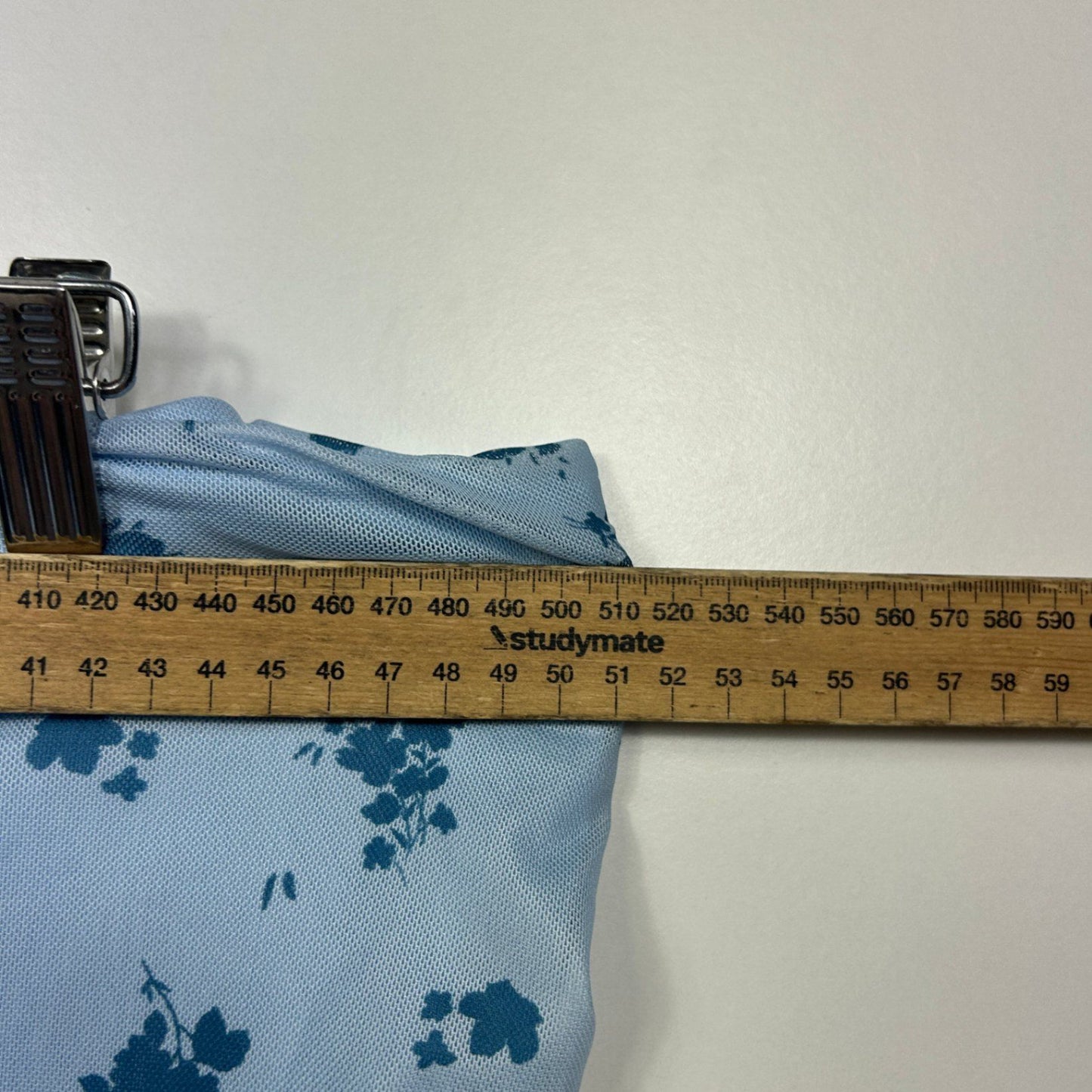 SHEIN Mini Skirt Blue Floral Mini Skirt Size 20