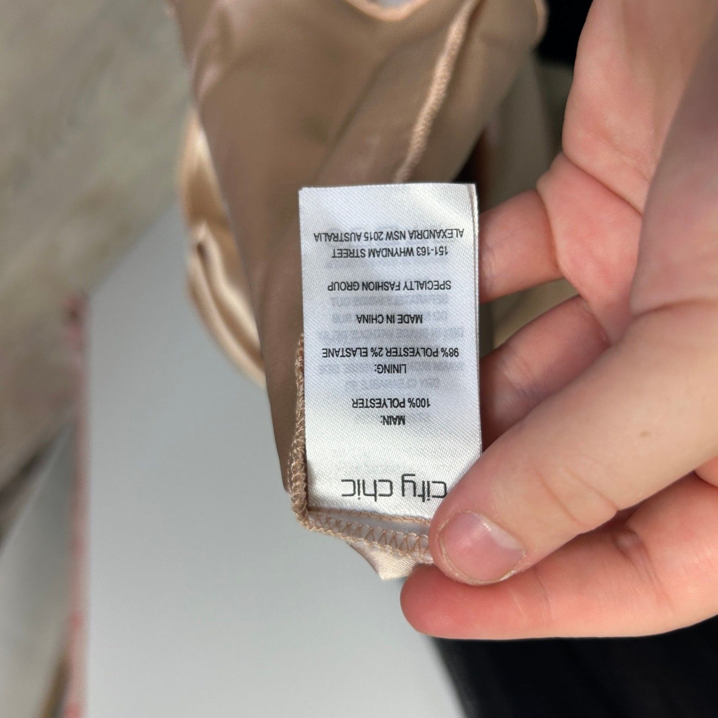 City Chic Black Mesh Overlay Sleeveless Formal Dress Size 16