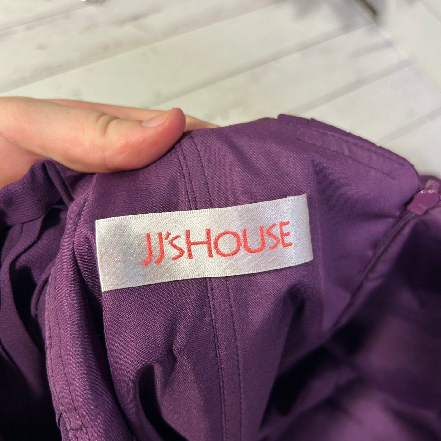 Jjs House Womens Purple Sleeveless Evening Formal Dress Size 16