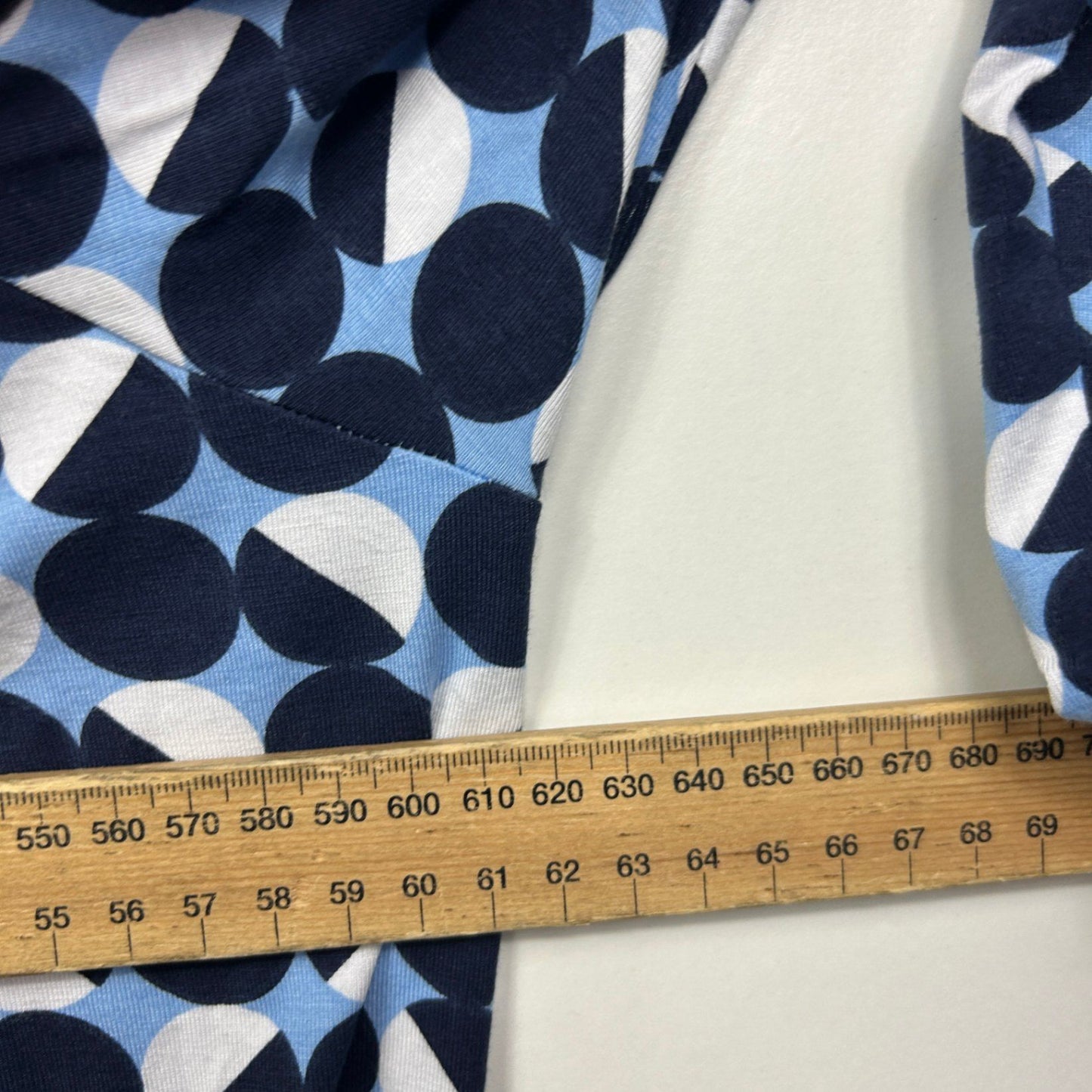 New Autograph Womens Navy Blue White Long Sleeve Top Size 20 Large Plus