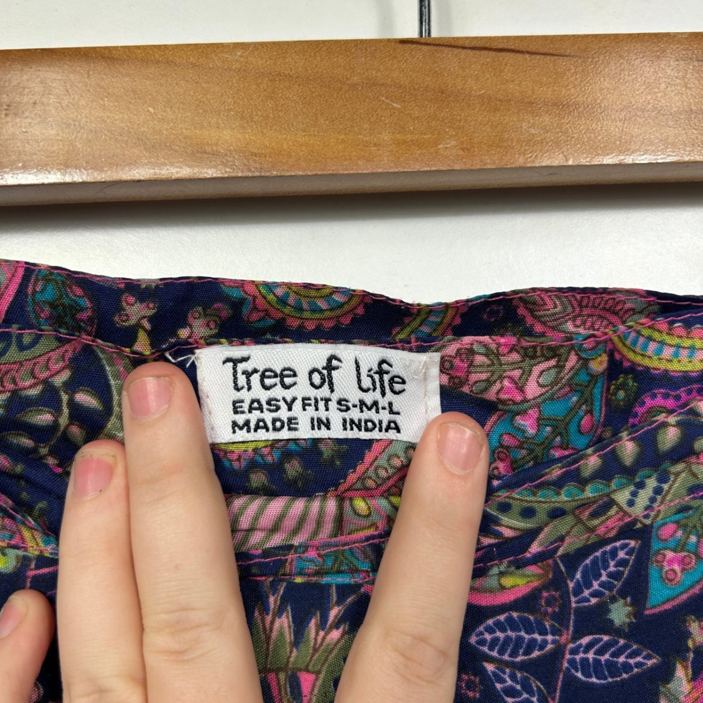 Tree Of Life Multicoloured Paisley Bohemian Wrap Skirt One Size