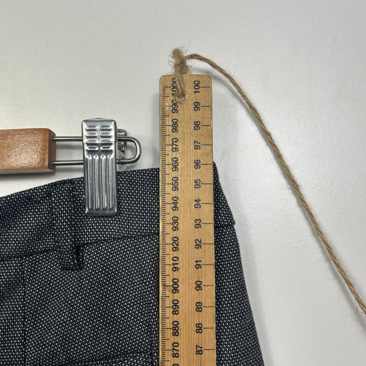 Preview Pockets Pants Black Trousers Size 14