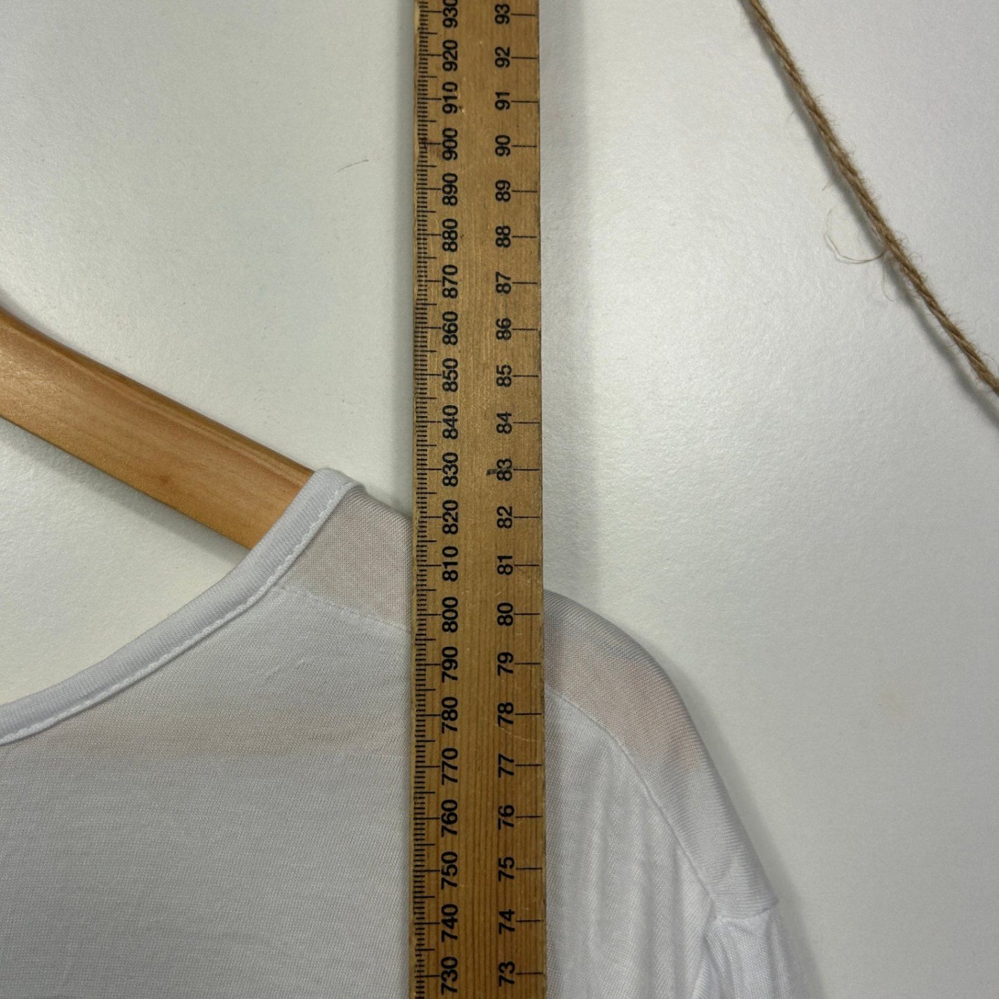 Taking Shape White Crinkle Short Sleeve Tunic Top Size 20