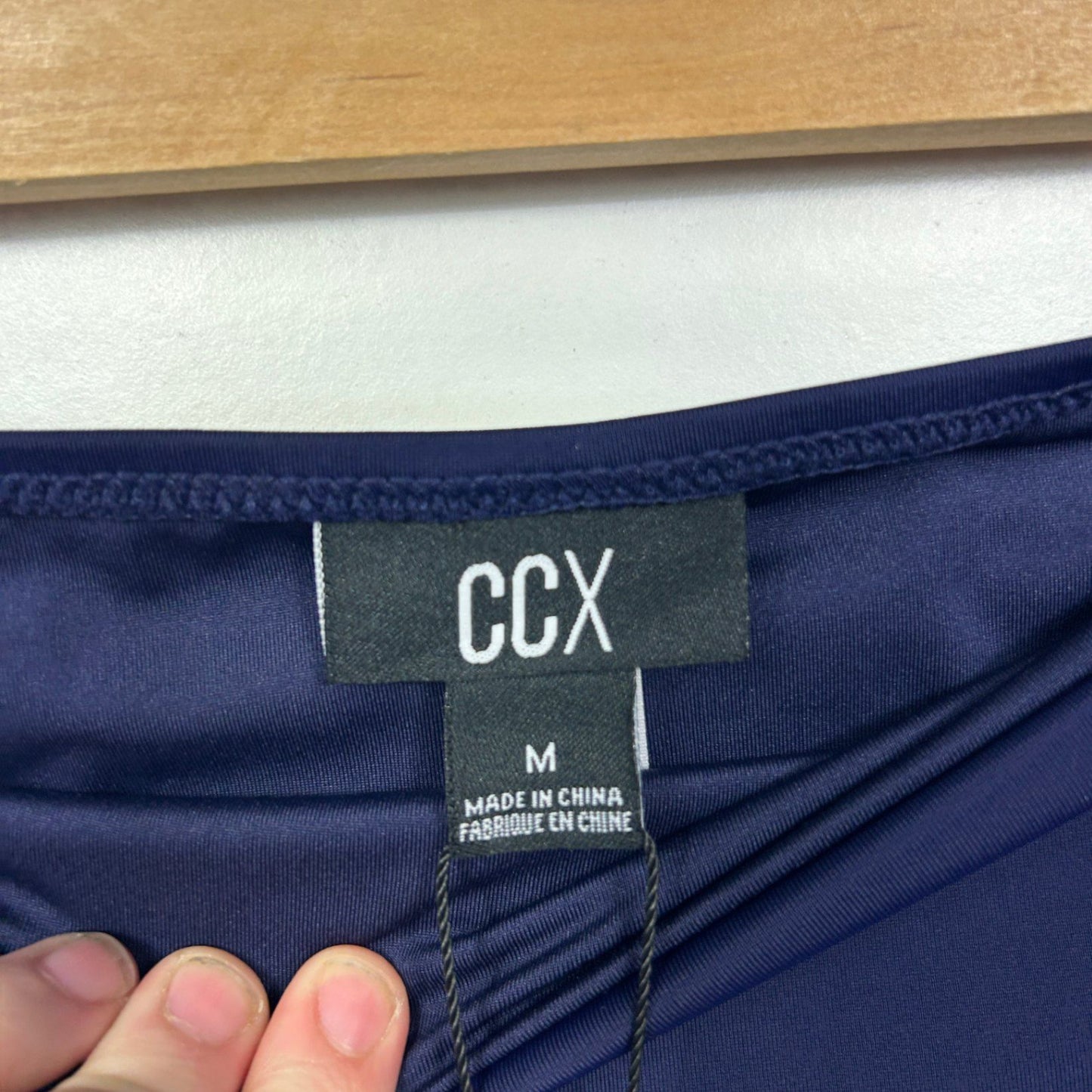 CCX City Chic Daisy Bik Pant Navy Bikini Bottom Size 18 Swimwear