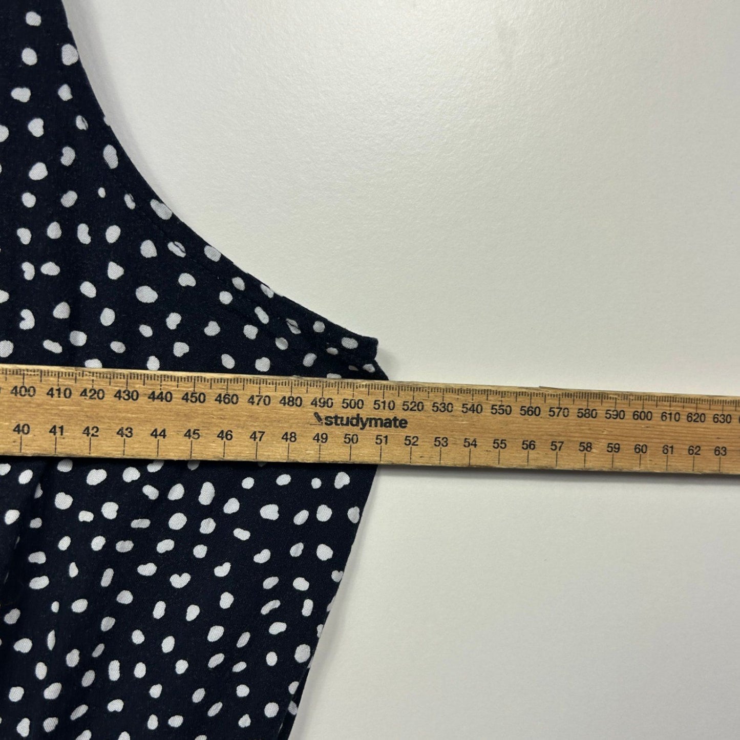 Clothing & Co Navy White Sleeveless Maxi Dress Size 16