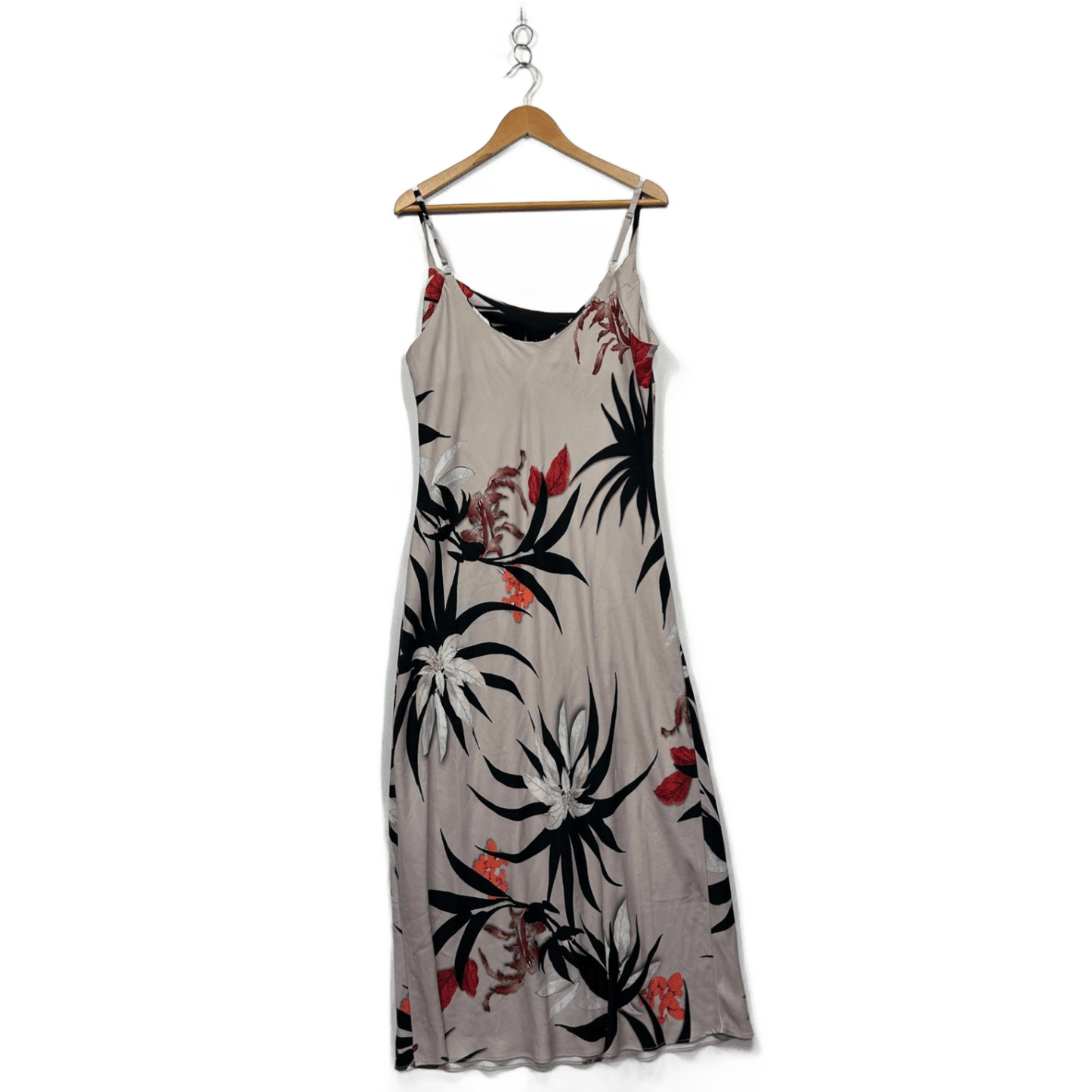 Refinity City Chic Sleeveless Floral Maxi Cowl Neck Cocktail Dress Size 16