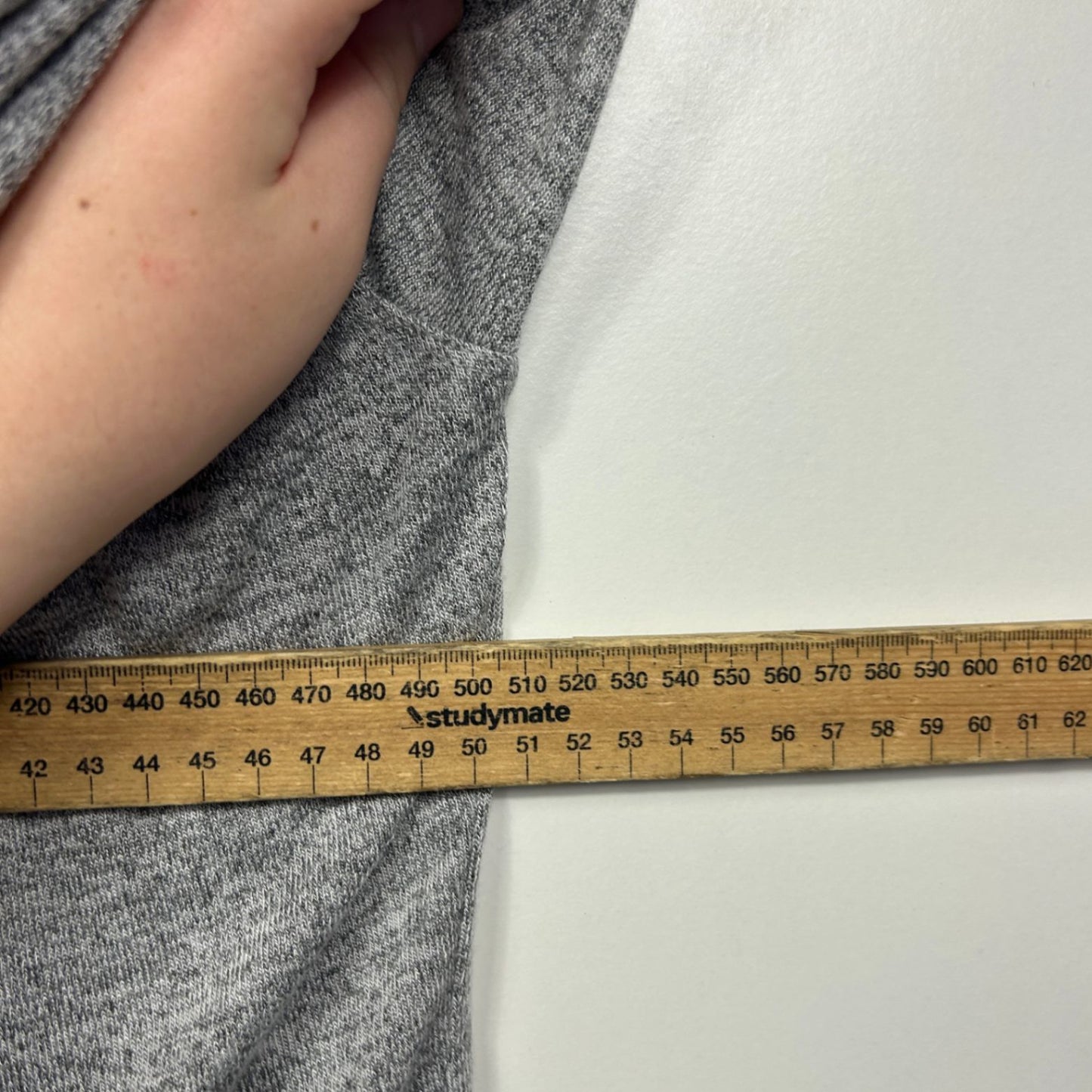 Just Jeans Womens Grey Long Sleeve Round Neck Pullover Top Size XL