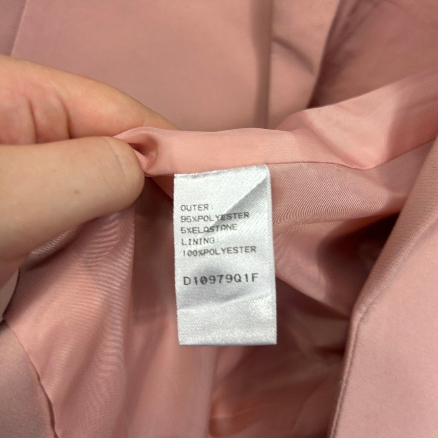 Girls On Film Womens Pink Jacket Blazer Size 14