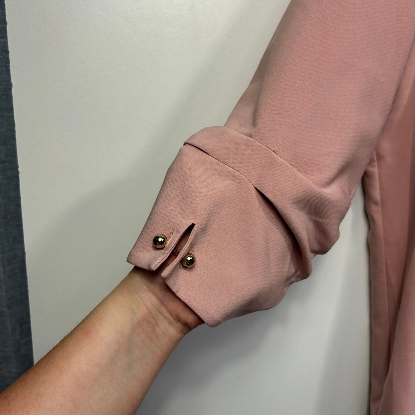 Girls On Film Womens Pink Jacket Blazer Size 14