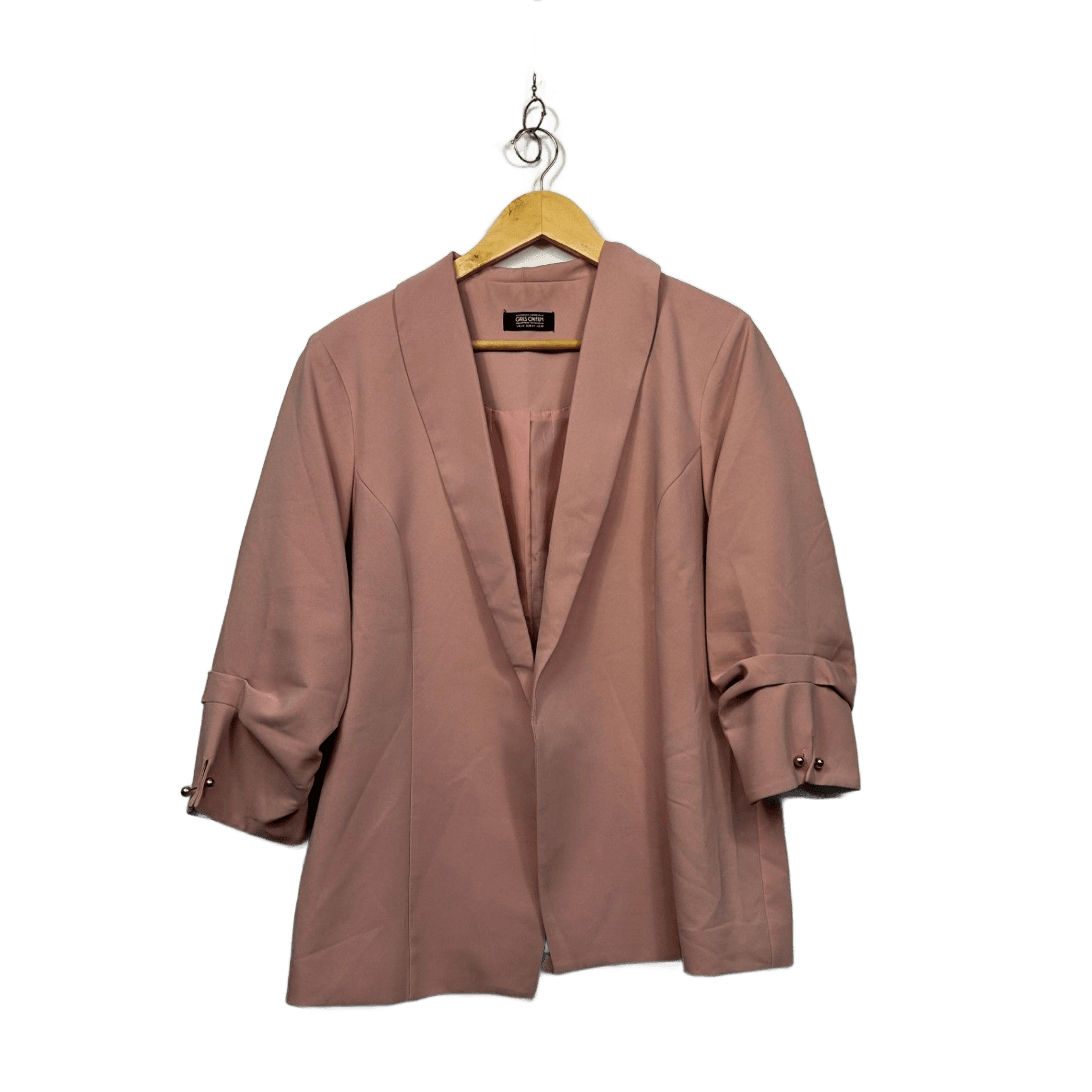 Girls On Film Womens Pink Jacket Blazer Size 14