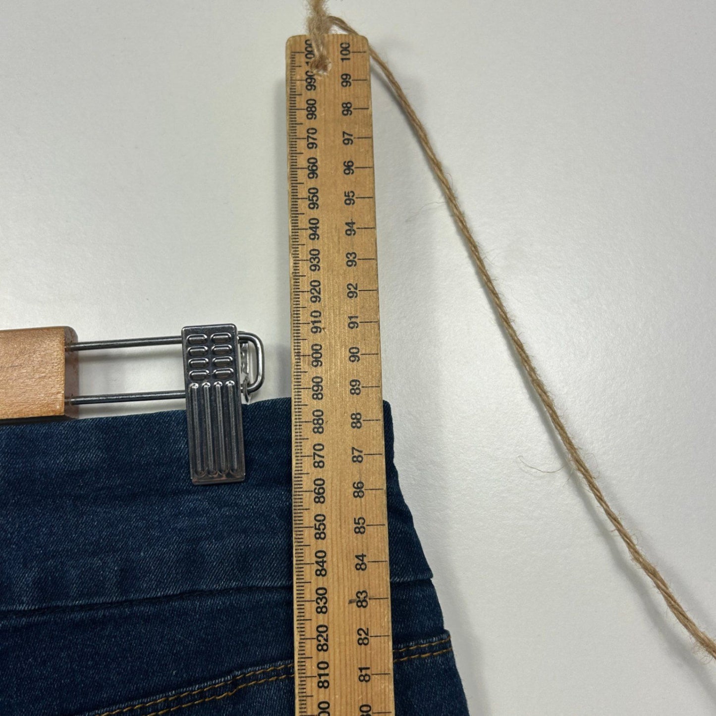 Katies Dark Wash Blue Cotton Blend Denim Jeggings Size 14