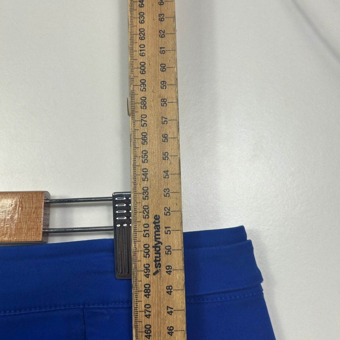 Rockmans Blue Pull On Pockets Bermuda Shorts Size 16