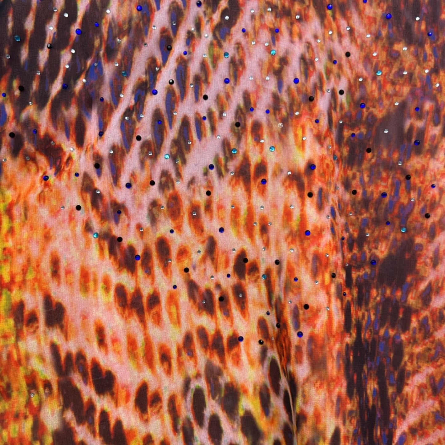 Womens Multicoloured  Kaftan Top Blouse Size 20 22