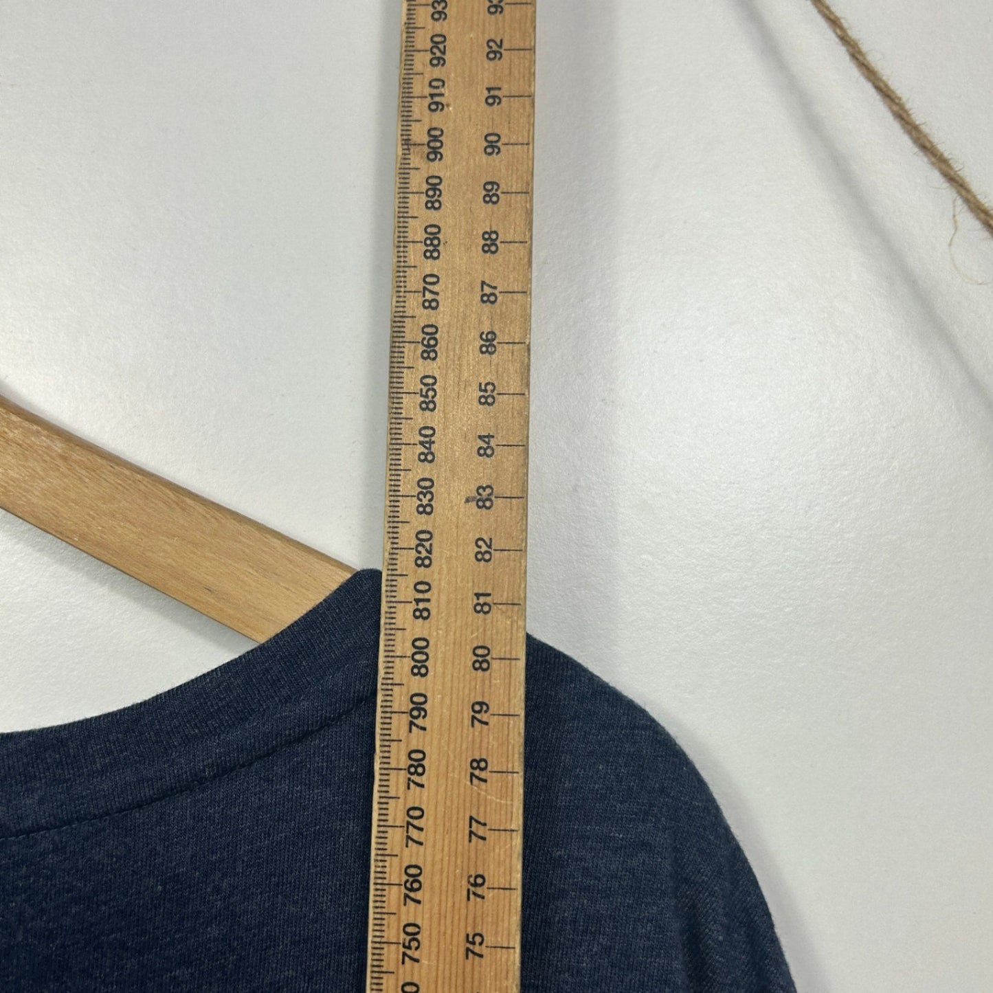 New Autograph Blue Cotton Blend Short Sleeve Scoop Neck Tunic Top Size 24