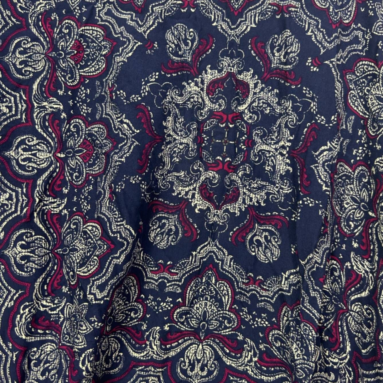 New Autograph Womens Navy Blue Short Sleeve Round Neck Relaxed Tunic Top Size 24