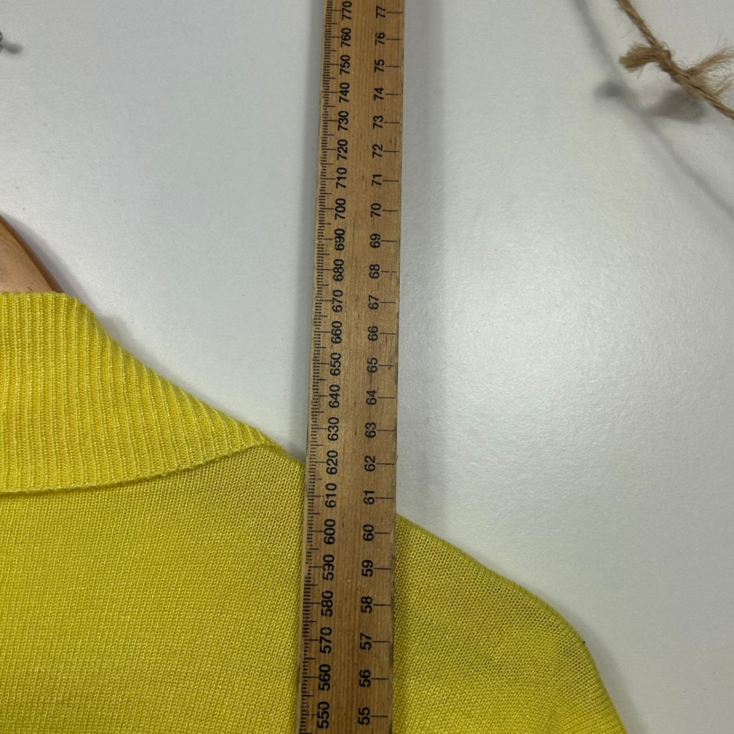 New Millers Womens Yellow Open Front Casual Cardigan Size 2XL