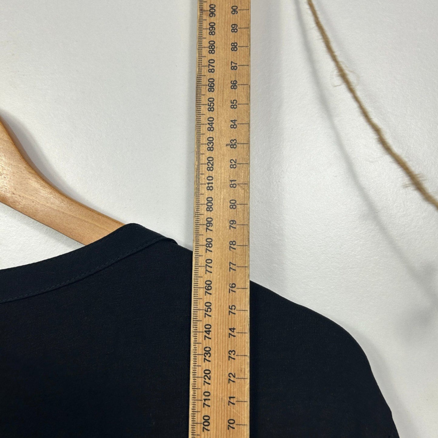 New Autograph Black White Long Sleeve Zip Neck Tunic Blouse Size 24