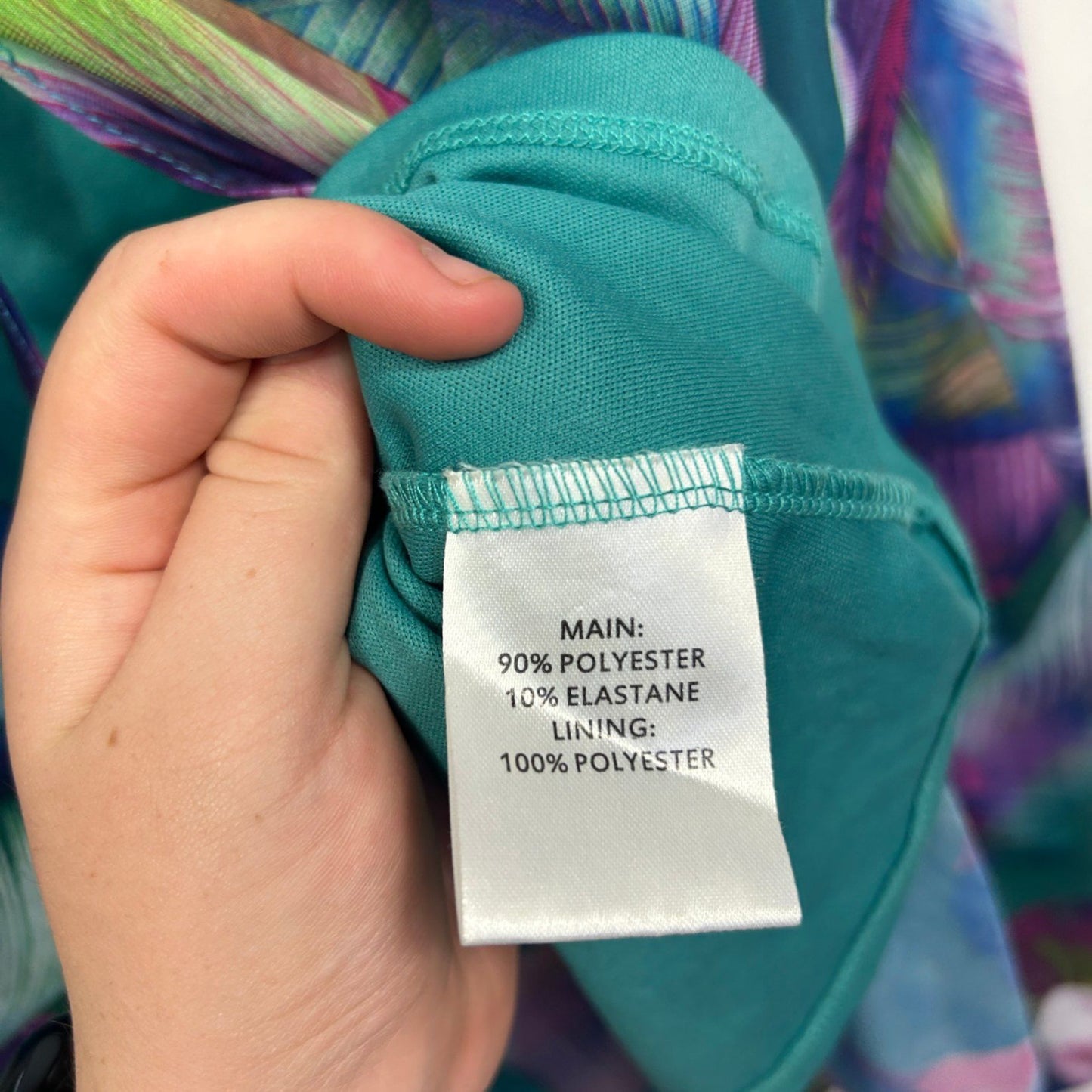 Millers  Multicoloured Floral Sheer Overlay Tunic Top Size 22