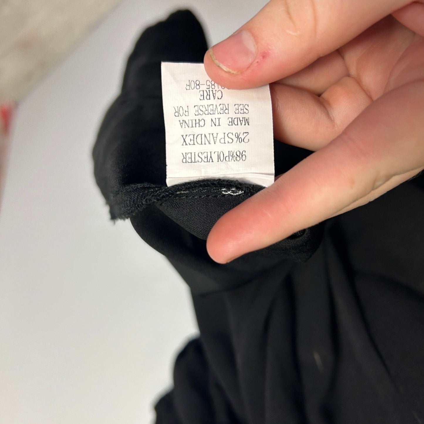 You + All  Black Multi Long Sleeve Crochet Trim Dress Size 24