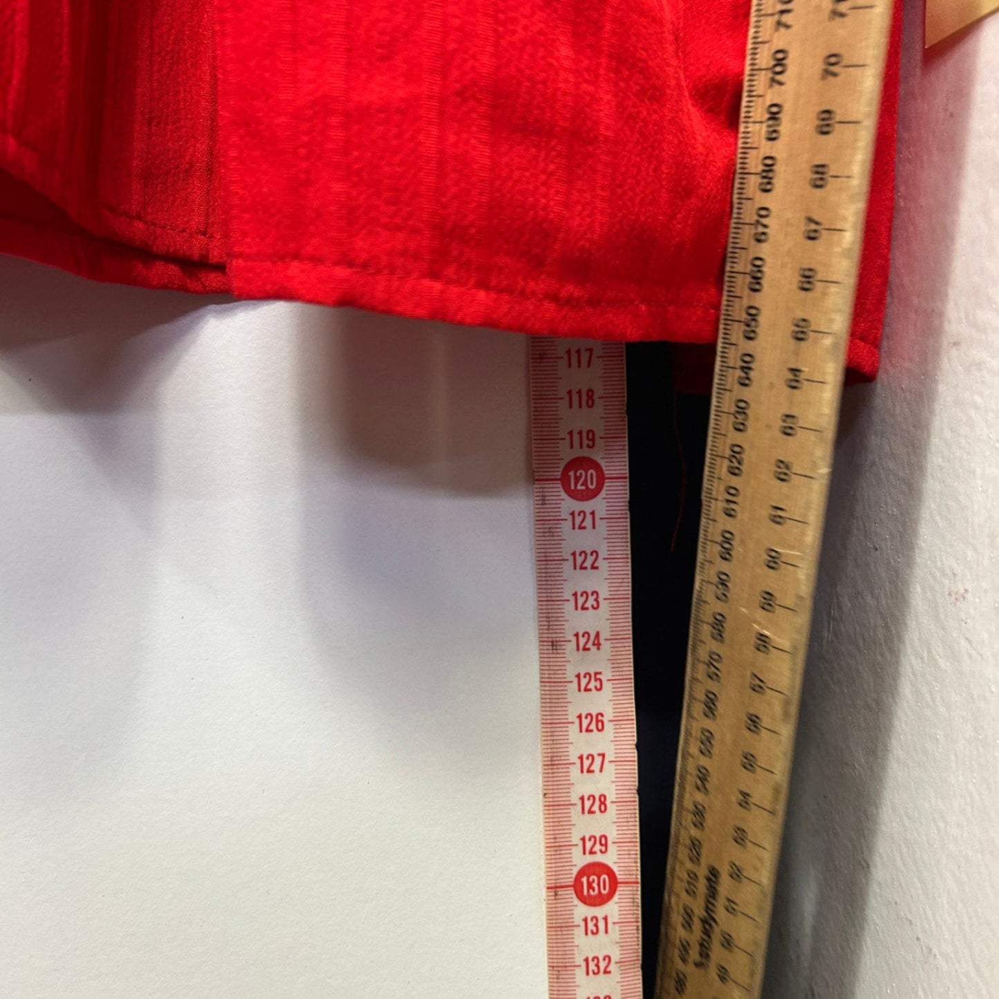 Shein Womens Red Short Sleeve Tiered Maxi Dress Size 2XL