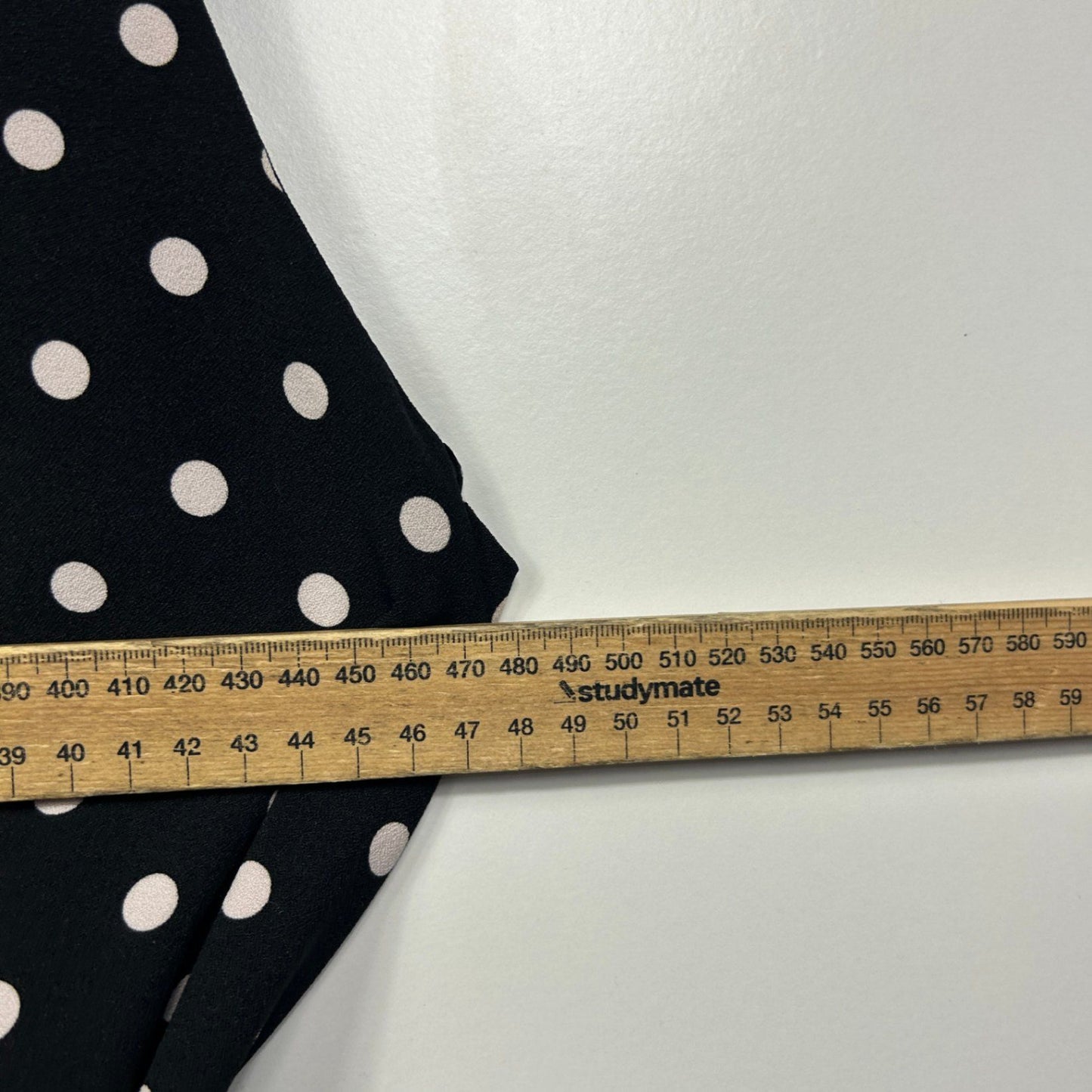 City Chic Black White Polka Belted Dot Fit & Flare Sleeveless Dress Size 20