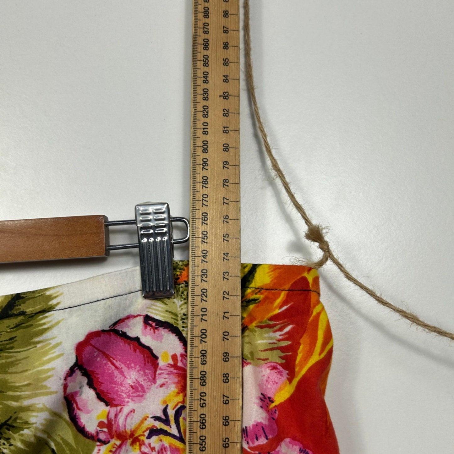 Orientique Australia Multicoloured Boho Floral Aline Skirt Size 16