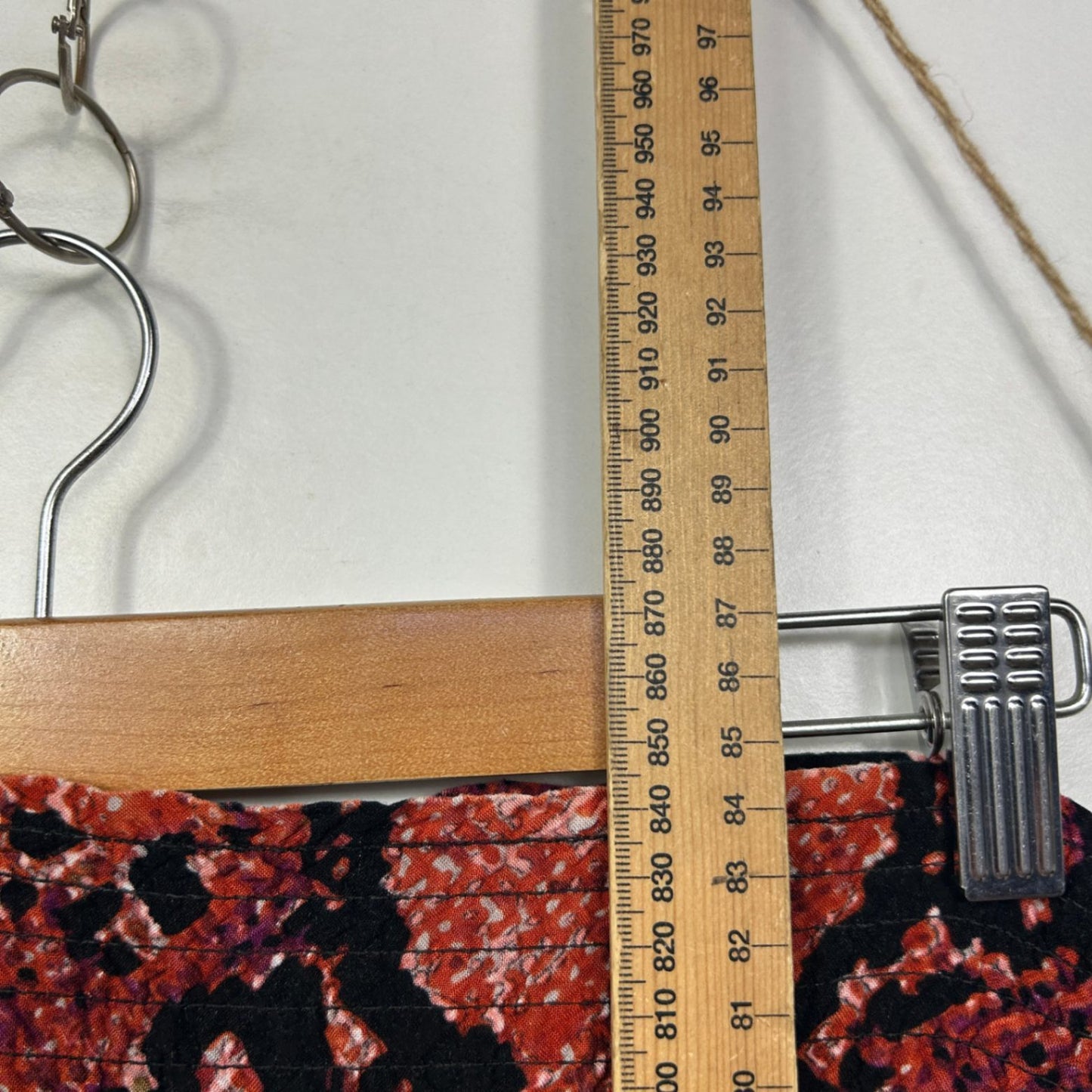 Katies Multicoloured Viscose Elastic Waist Snakeskin Print Maxi Skirt Size 16